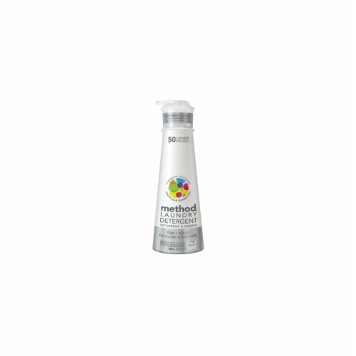 Method 8x Laundry Detergent, Free and Clear, 20 Oz Bottle 01126, 1 Kroger