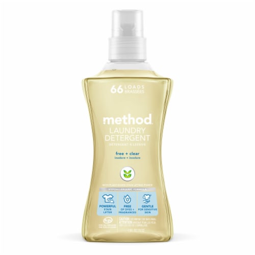 Method® Free + Clear Laundry Detergent Perspective: front