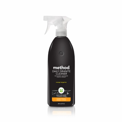 Method Daily Granite Cleaner Orange Tangerine Spray Perspective: front