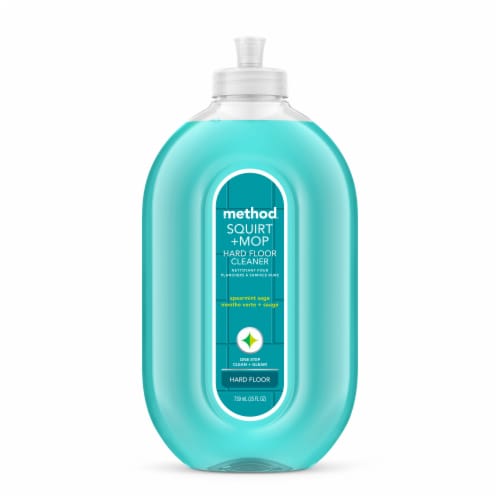 Method Squirt + Mop Spearmint Sage Wood Floor Cleaner Perspective: front