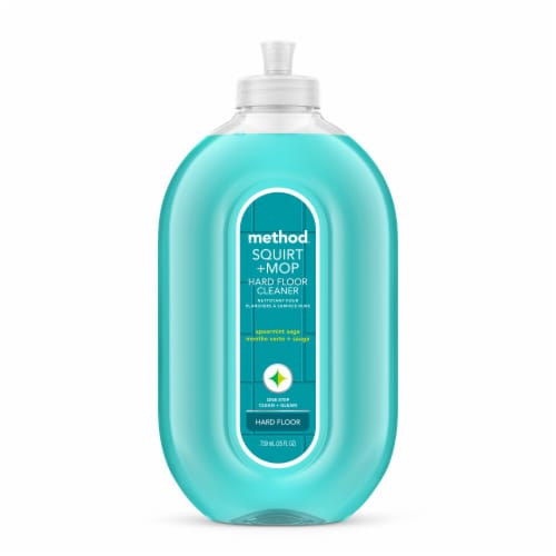 METHOD Squirt + Mop Hard Floor Cleaner Spearmint Sage Perspective: front