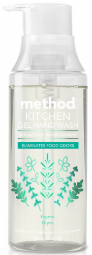Method® Kitchen Thyme Gel Hand Wash Perspective: front