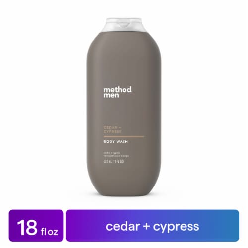 Method Cedar + Cypress Men Body Wash Perspective: front