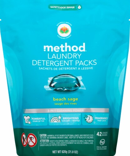 Method Laundry Detergent Packs Perspective: front