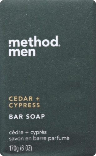 Method Men Bar Soap, Cedar + Cypress - 170 g