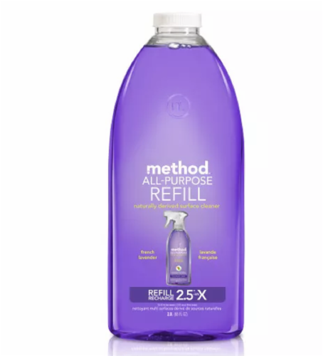 Method Grapefruit Scent All Surface Cleaner, 68 Ounce Plastic Bottle -- 6  per case