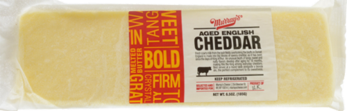 Murray's® Aged English Cheddar Perspective: front