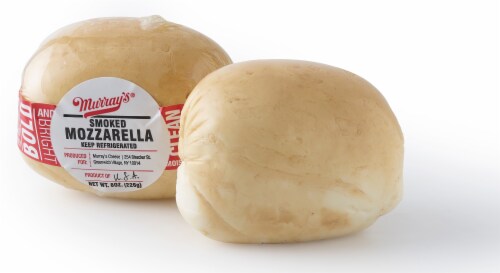 Murray's® Smoked Mozzarella Ball Perspective: front