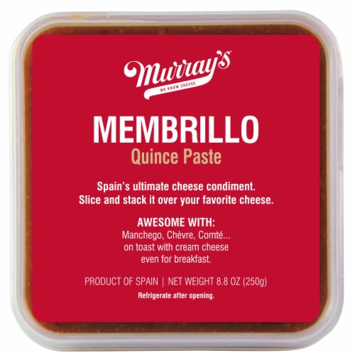 Murray's Membrillo Quince Paste Cheese Condiment Perspective: front