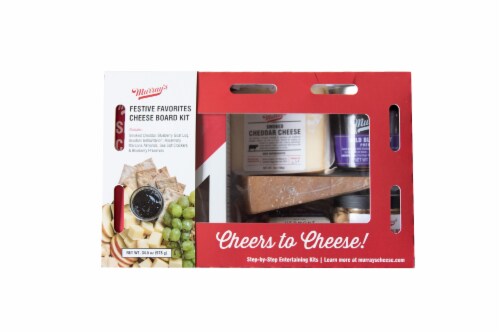 Murray's Festive Favorites Cheese Board Kit Perspective: front