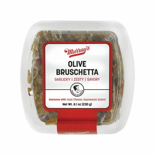 Murray's Olive Bruschetta Perspective: front