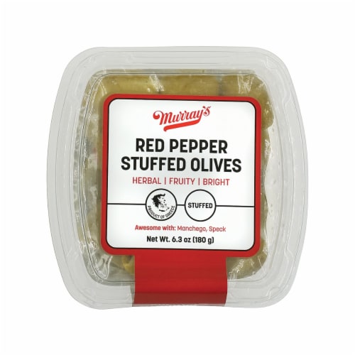 Murray’s Red Pepper Stuffed Olives