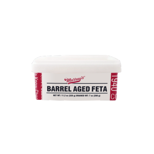 Murray's® Barrel Aged Feta Cheese Perspective: front