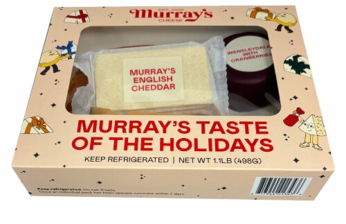 Murray's Taste of the Holidays Cheese Perspective: front