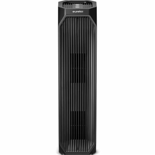 Eureka 3-in-1 Air Purifier - True HEPA, Ultraviolet - Black Perspective: front