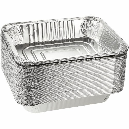 Aluminum Foil Pans - Half-Size Deep Disposable Steam Table Pans