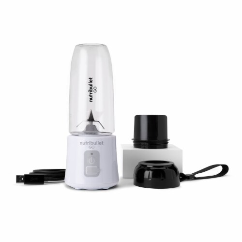Nutribullet GO White Personal Blender Perspective: front