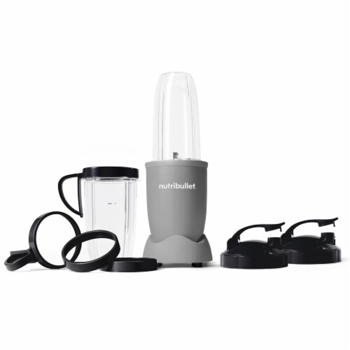 Nutribullet Pro 900 Watt Personal Blender - Matte Gray Perspective: front