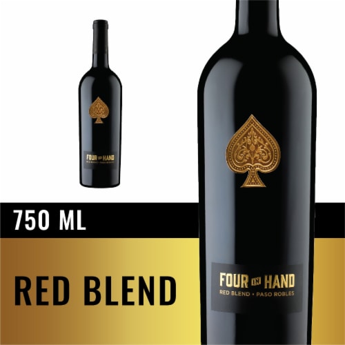 Four In Hand Red Blend Wine Perspective: front