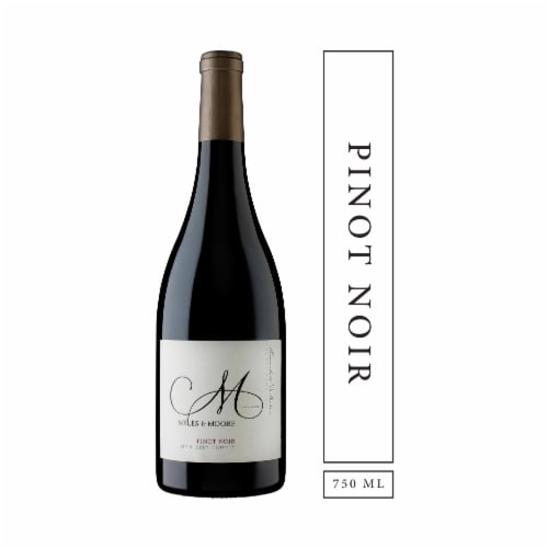 Myles & Moore Winemakers' Collection Pinot Noir California Red Wine Perspective: front