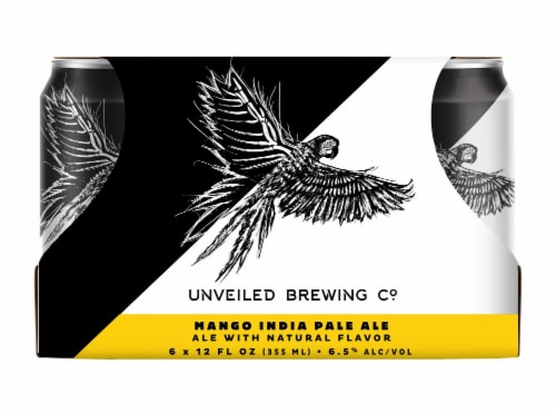 Unveiled Brewing Co. Mango IPA Perspective: front