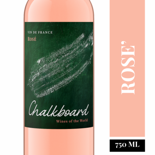 Chalkboard Rosé Perspective: front