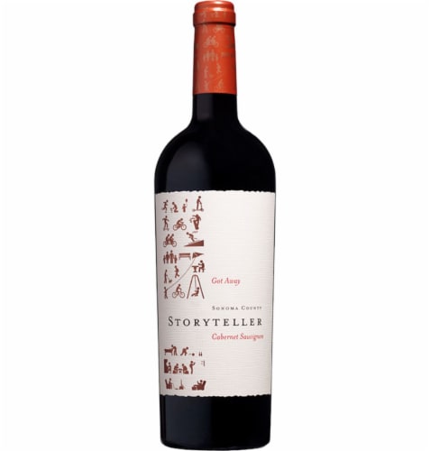 Storyteller Wine Got Away Cabernet Sauvignon California Red Wine Perspective: front