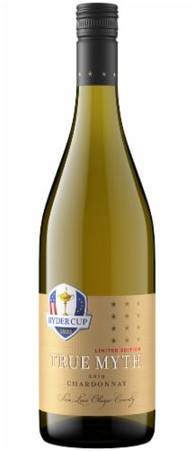 True Myth PGA Chardonnay California White Wine Perspective: front