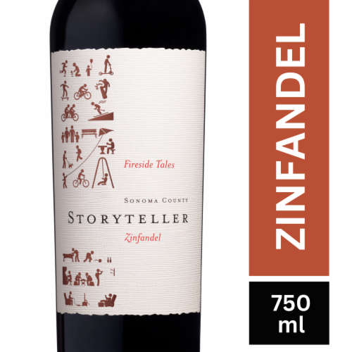 Storyteller Zinfandel California Red Wine Perspective: front