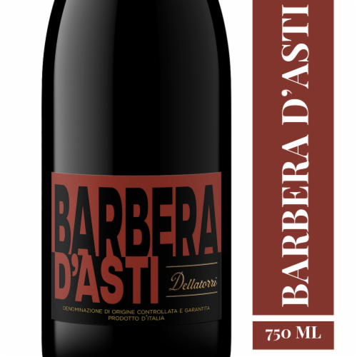Dellatorri Barbera D'Asti Red Italian Wine Perspective: front