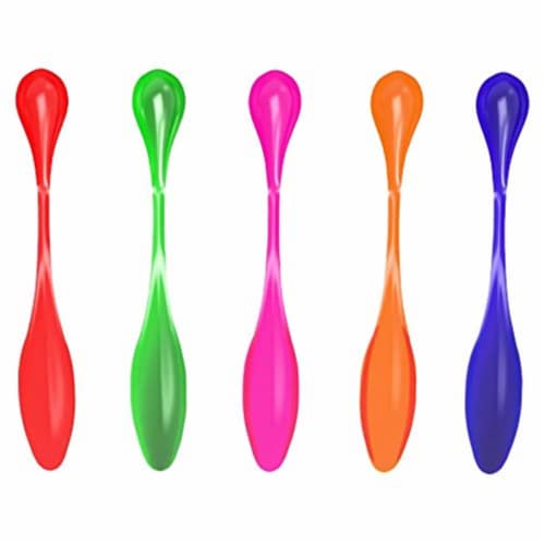 BornCare BCWS-132 Long Baby Spoons - 5 Pack Perspective: front