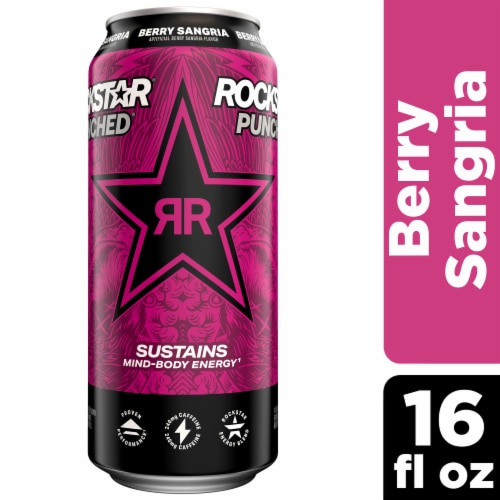 rockstar energy drink pink