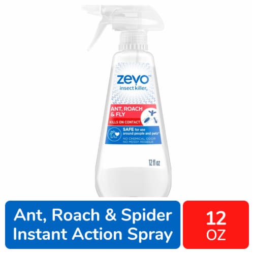 Zevo Instant Action Spray Ant Roach & Fly Killer Perspective: front