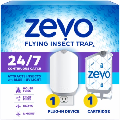 Zevo Flying Insect Trap Starter Kit Perspective: front