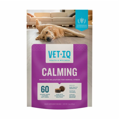 VetIQ Calming Chew for Dogs Perspective: front