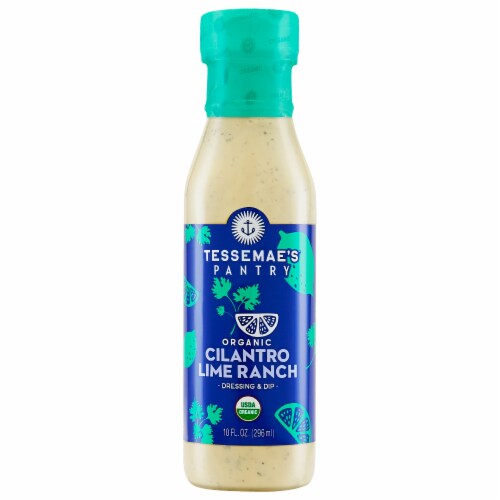 Tessemae's™ Gluten Free Cilantro Lime Ranch Dressing & Marinade Perspective: front