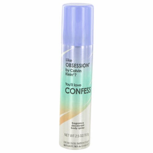 Designer Imposters Confess Deodorant Body Spray By Parfums De Coeur - 2.5 oz Designer Imposters Confess Deodorant Body Spray By Parfums De Coeur - 2.5 oz