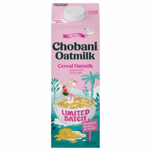 Chobani® Limited Batch Oat Nog Oatmilk Perspective: front
