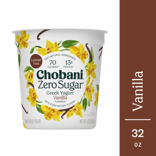 Chobani® Zero Sugar Vanilla Yogurt Tub