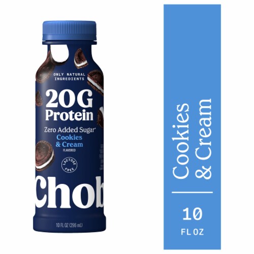 Chobani® Complete Cookies & Cream Protein Greek Yogurt Drink Perspective: front