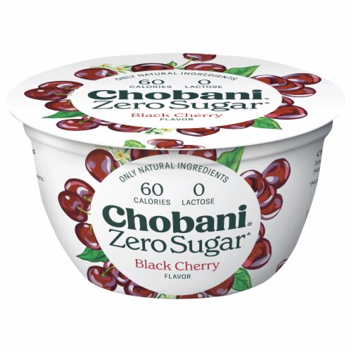 Chobani® Zero Sugar Black Cherry Yogurt