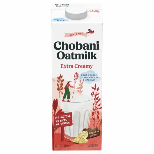 Chobani® Extra Creamy Oatmilk Perspective: front
