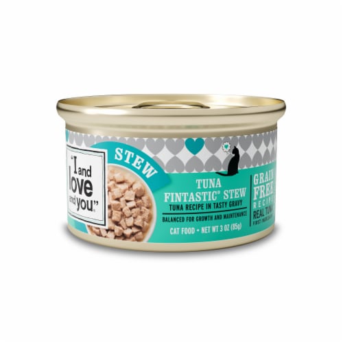 I and Love and You Tuna Fintastic Stew Wet Cat Food Perspective: front