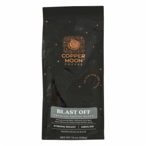 Copper Moon® Blast Off Strong Roast Ground Coffee Perspective: front