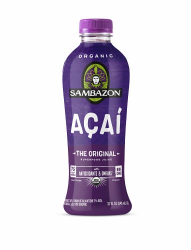 Sambazon® Organic Original Acai Juice Perspective: front