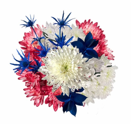 Freedon Shines Patriotic Bouquet Perspective: front