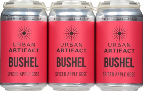 Urban Bushel Spiced Apple Gose Ale Perspective: front