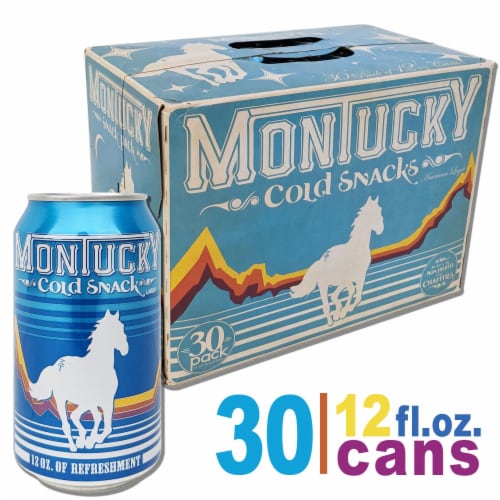 Montucky Cold Snacks American Lager Perspective: front