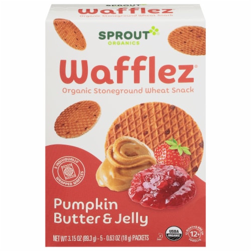 Sprout Organic Wafflez Pumpkin Butter & Jelly Baby Food