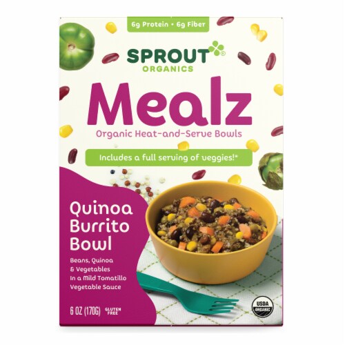 Sprout Organics® Mealz Quinoa Burrito Bowl Heat and Serve Meal